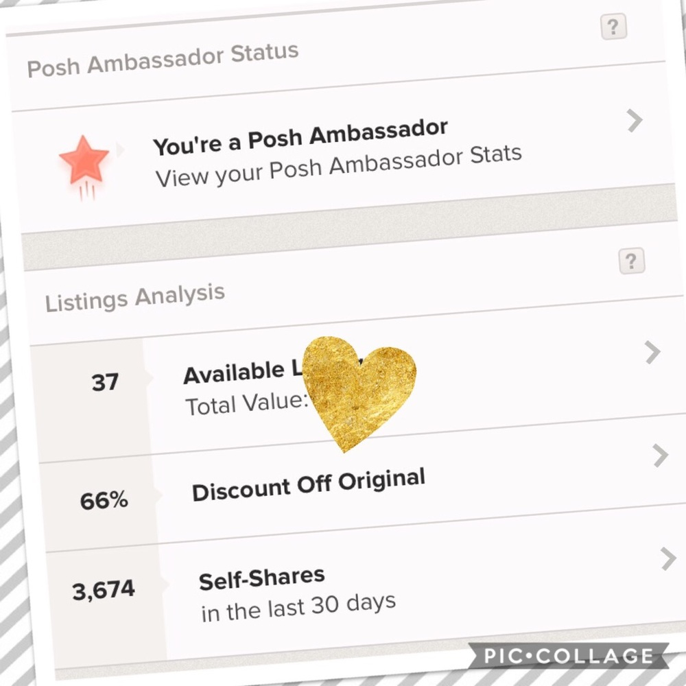 YAY!! POSH AMBASSADOR!!